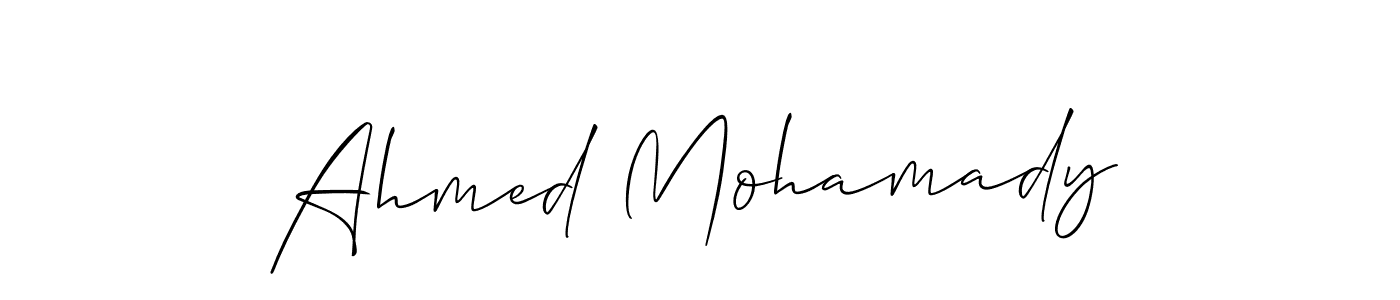 See photos of Ahmed Mohamady official signature by Spectra . Check more albums & portfolios. Read reviews & check more about Allison_Script font. Ahmed Mohamady signature style 2 images and pictures png