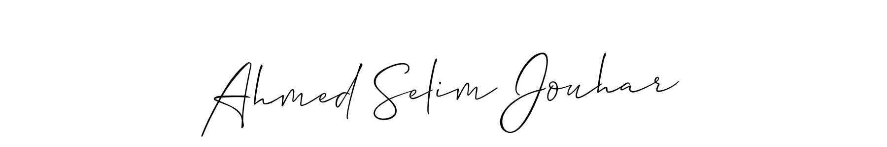 See photos of Ahmed Selim Jouhar official signature by Spectra . Check more albums & portfolios. Read reviews & check more about Allison_Script font. Ahmed Selim Jouhar signature style 2 images and pictures png