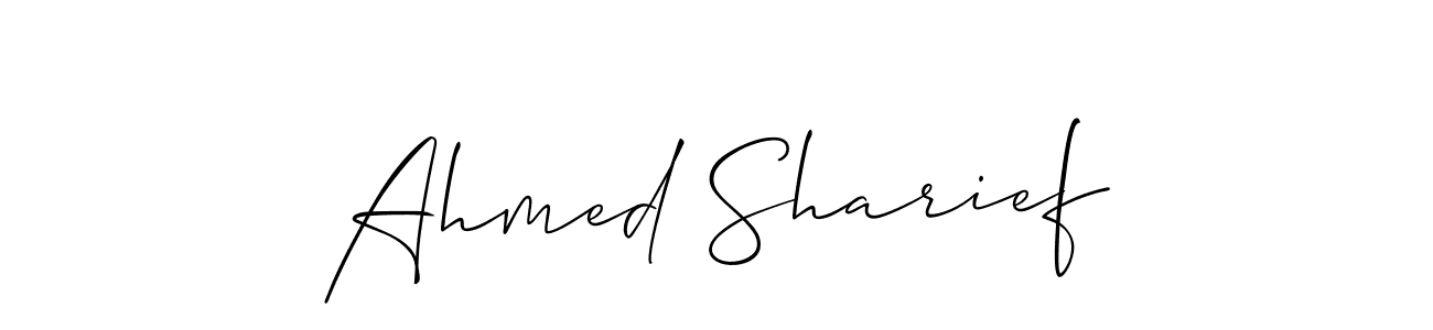 This is the best signature style for the Ahmed Sharief name. Also you like these signature font (Allison_Script). Mix name signature. Ahmed Sharief signature style 2 images and pictures png