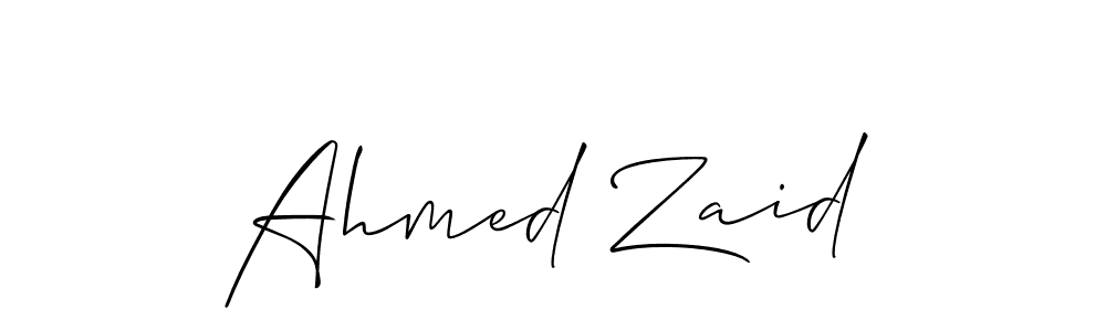 Make a beautiful signature design for name Ahmed Zaid. Use this online signature maker to create a handwritten signature for free. Ahmed Zaid signature style 2 images and pictures png