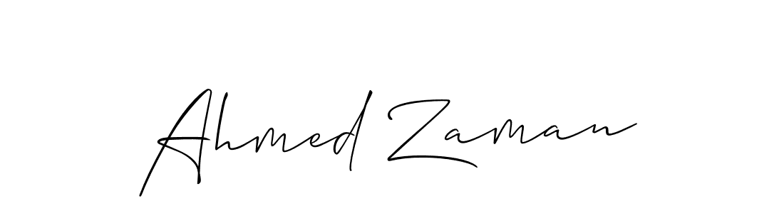 This is the best signature style for the Ahmed Zaman name. Also you like these signature font (Allison_Script). Mix name signature. Ahmed Zaman signature style 2 images and pictures png