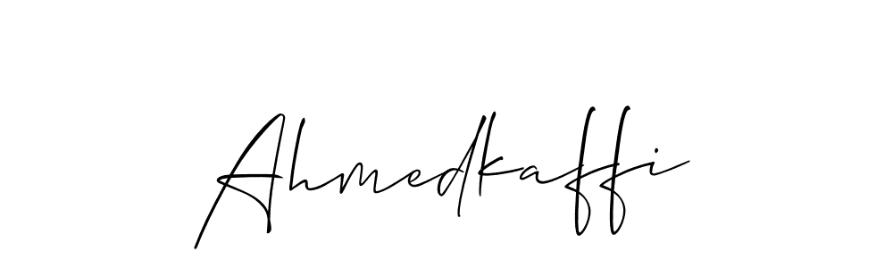 Make a beautiful signature design for name Ahmedkaffi. Use this online signature maker to create a handwritten signature for free. Ahmedkaffi signature style 2 images and pictures png