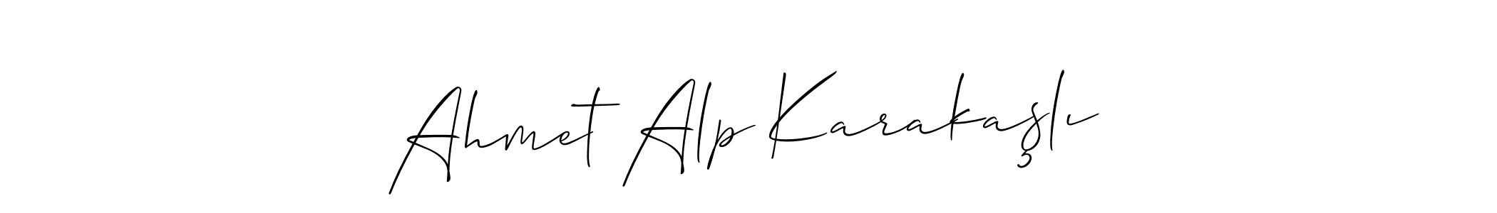 Best and Professional Signature Style for Ahmet Alp Karakaşlı. Allison_Script Best Signature Style Collection. Ahmet Alp Karakaşlı signature style 2 images and pictures png