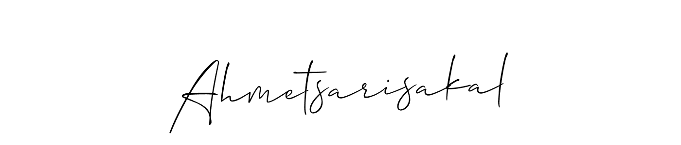 This is the best signature style for the Ahmetsarisakal name. Also you like these signature font (Allison_Script). Mix name signature. Ahmetsarisakal signature style 2 images and pictures png