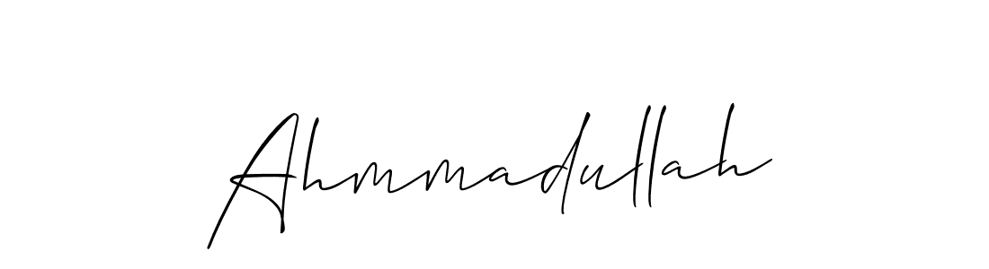 Ahmmadullah stylish signature style. Best Handwritten Sign (Allison_Script) for my name. Handwritten Signature Collection Ideas for my name Ahmmadullah. Ahmmadullah signature style 2 images and pictures png