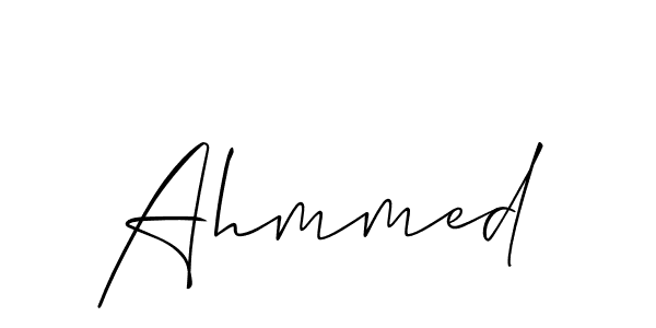 Ahmmed stylish signature style. Best Handwritten Sign (Allison_Script) for my name. Handwritten Signature Collection Ideas for my name Ahmmed. Ahmmed signature style 2 images and pictures png