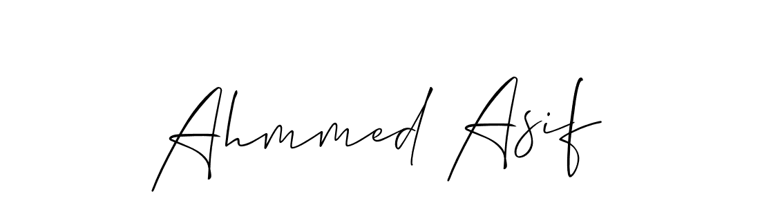 Make a short Ahmmed Asif signature style. Manage your documents anywhere anytime using Allison_Script. Create and add eSignatures, submit forms, share and send files easily. Ahmmed Asif signature style 2 images and pictures png