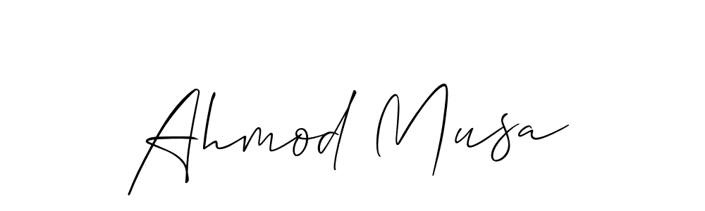 Similarly Allison_Script is the best handwritten signature design. Signature creator online .You can use it as an online autograph creator for name Ahmod Musa. Ahmod Musa signature style 2 images and pictures png