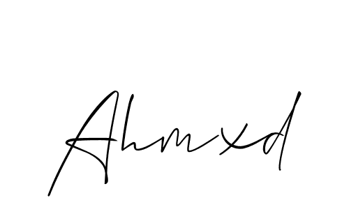 Once you've used our free online signature maker to create your best signature Allison_Script style, it's time to enjoy all of the benefits that Ahmxd name signing documents. Ahmxd signature style 2 images and pictures png