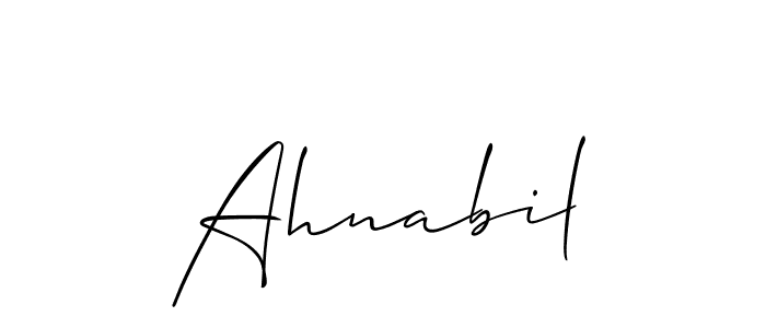 Here are the top 10 professional signature styles for the name Ahnabil. These are the best autograph styles you can use for your name. Ahnabil signature style 2 images and pictures png