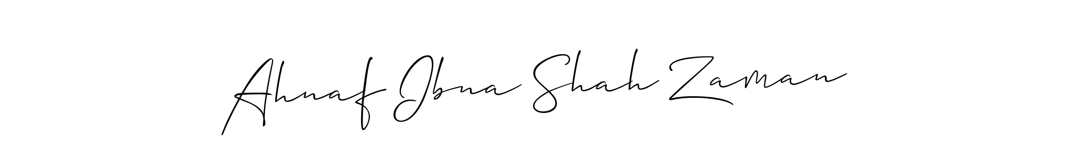 Ahnaf Ibna Shah Zaman stylish signature style. Best Handwritten Sign (Allison_Script) for my name. Handwritten Signature Collection Ideas for my name Ahnaf Ibna Shah Zaman. Ahnaf Ibna Shah Zaman signature style 2 images and pictures png