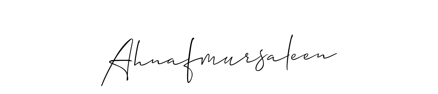 You can use this online signature creator to create a handwritten signature for the name Ahnafmursaleen. This is the best online autograph maker. Ahnafmursaleen signature style 2 images and pictures png