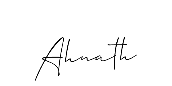 Similarly Allison_Script is the best handwritten signature design. Signature creator online .You can use it as an online autograph creator for name Ahnath. Ahnath signature style 2 images and pictures png