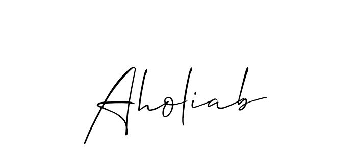 You can use this online signature creator to create a handwritten signature for the name Aholiab. This is the best online autograph maker. Aholiab signature style 2 images and pictures png