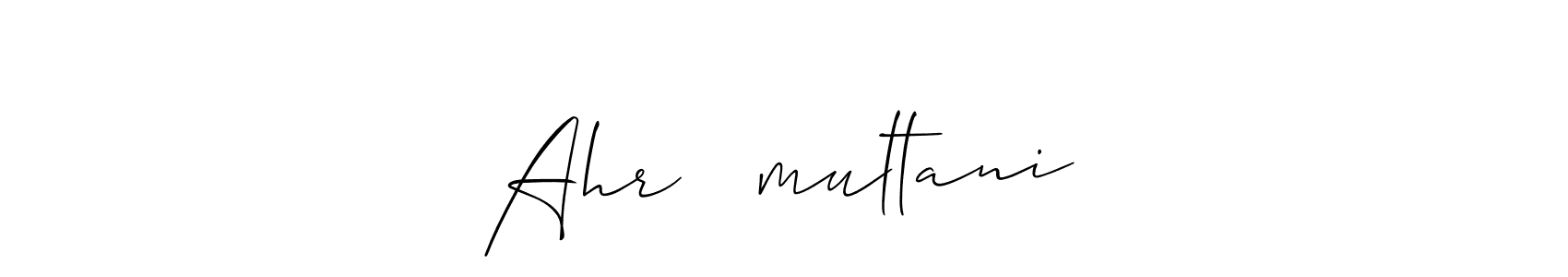 See photos of Ahr ❤️multani official signature by Spectra . Check more albums & portfolios. Read reviews & check more about Allison_Script font. Ahr ❤️multani signature style 2 images and pictures png