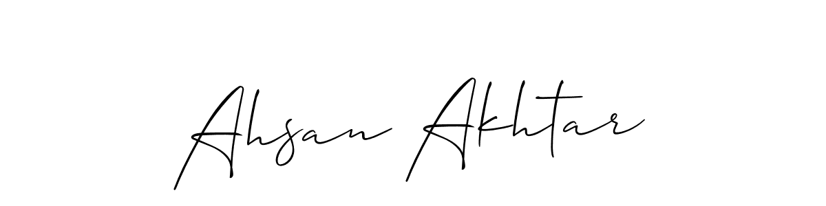 How to Draw Ahsan Akhtar signature style? Allison_Script is a latest design signature styles for name Ahsan Akhtar. Ahsan Akhtar signature style 2 images and pictures png