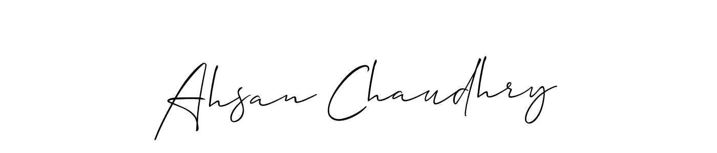 Best and Professional Signature Style for Ahsan Chaudhry. Allison_Script Best Signature Style Collection. Ahsan Chaudhry signature style 2 images and pictures png