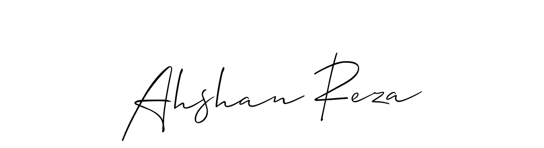 Once you've used our free online signature maker to create your best signature Allison_Script style, it's time to enjoy all of the benefits that Ahshan Reza name signing documents. Ahshan Reza signature style 2 images and pictures png