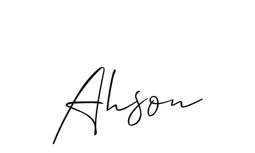 See photos of Ahson official signature by Spectra . Check more albums & portfolios. Read reviews & check more about Allison_Script font. Ahson signature style 2 images and pictures png