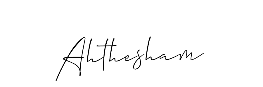 This is the best signature style for the Ahthesham name. Also you like these signature font (Allison_Script). Mix name signature. Ahthesham signature style 2 images and pictures png