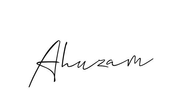 You can use this online signature creator to create a handwritten signature for the name Ahuzam. This is the best online autograph maker. Ahuzam signature style 2 images and pictures png