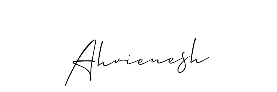 Also we have Ahvienesh name is the best signature style. Create professional handwritten signature collection using Allison_Script autograph style. Ahvienesh signature style 2 images and pictures png