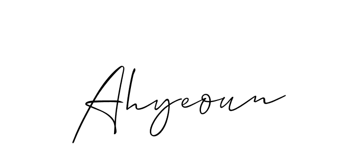 See photos of Ahyeoun official signature by Spectra . Check more albums & portfolios. Read reviews & check more about Allison_Script font. Ahyeoun signature style 2 images and pictures png