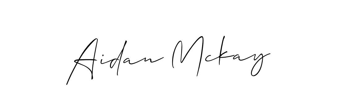 Similarly Allison_Script is the best handwritten signature design. Signature creator online .You can use it as an online autograph creator for name Aidan Mckay. Aidan Mckay signature style 2 images and pictures png