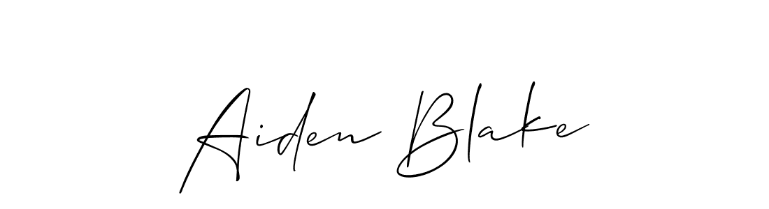 This is the best signature style for the Aiden Blake name. Also you like these signature font (Allison_Script). Mix name signature. Aiden Blake signature style 2 images and pictures png