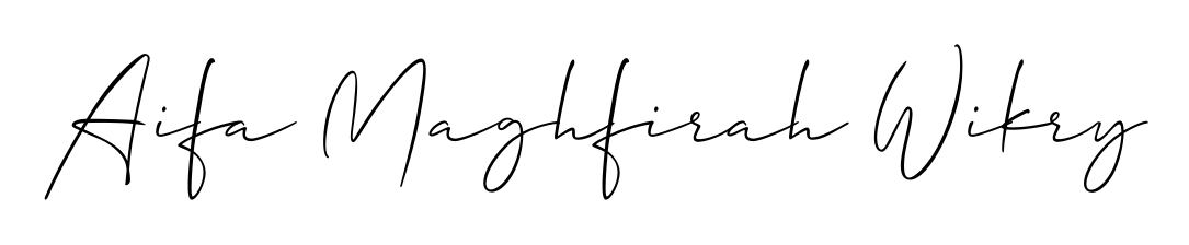How to make Aifa Maghfirah Wikry signature? Allison_Script is a professional autograph style. Create handwritten signature for Aifa Maghfirah Wikry name. Aifa Maghfirah Wikry signature style 2 images and pictures png