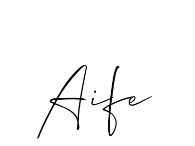 Make a beautiful signature design for name Aife. Use this online signature maker to create a handwritten signature for free. Aife signature style 2 images and pictures png