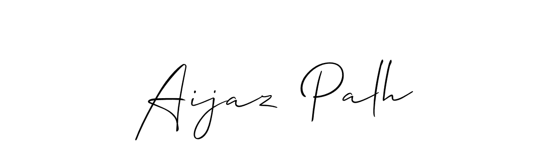 Also we have Aijaz  Palh name is the best signature style. Create professional handwritten signature collection using Allison_Script autograph style. Aijaz  Palh signature style 2 images and pictures png