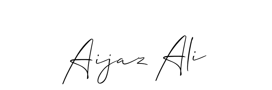Similarly Allison_Script is the best handwritten signature design. Signature creator online .You can use it as an online autograph creator for name Aijaz Ali. Aijaz Ali signature style 2 images and pictures png