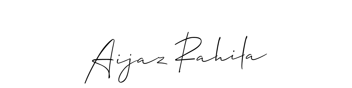 How to Draw Aijaz Rahila signature style? Allison_Script is a latest design signature styles for name Aijaz Rahila. Aijaz Rahila signature style 2 images and pictures png
