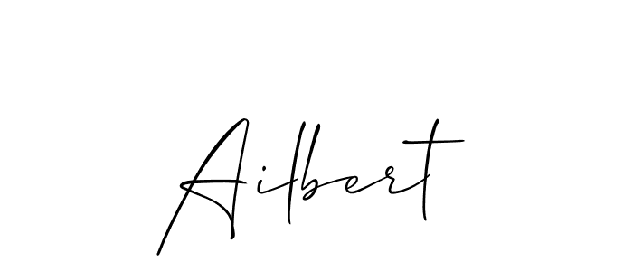 Also You can easily find your signature by using the search form. We will create Ailbert name handwritten signature images for you free of cost using Allison_Script sign style. Ailbert signature style 2 images and pictures png