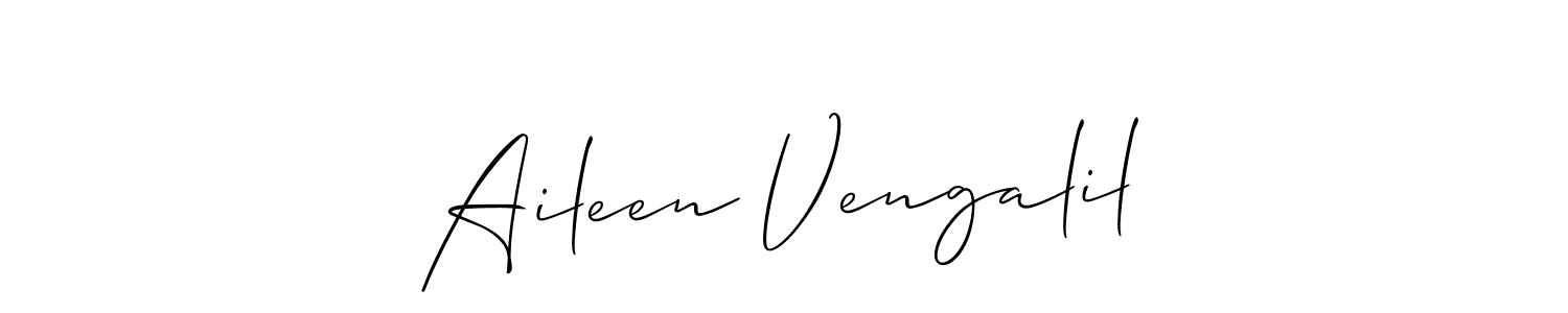 You can use this online signature creator to create a handwritten signature for the name Aileen Vengalil. This is the best online autograph maker. Aileen Vengalil signature style 2 images and pictures png