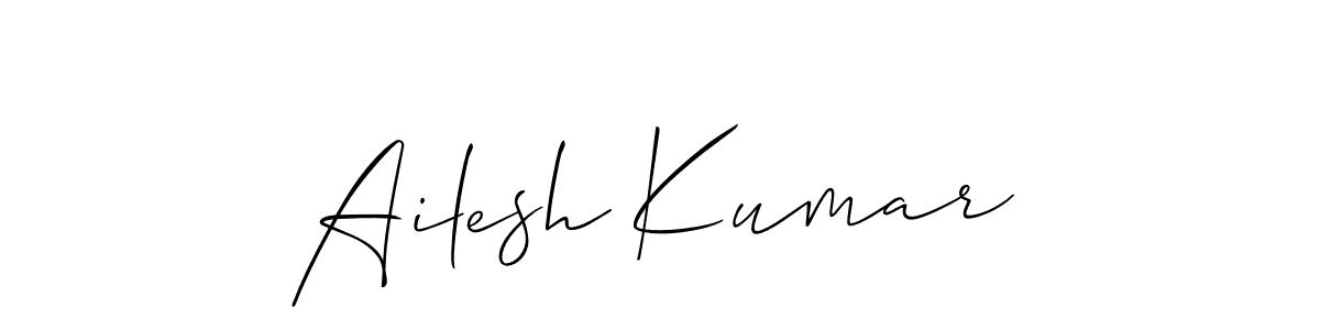 Best and Professional Signature Style for Ailesh Kumar. Allison_Script Best Signature Style Collection. Ailesh Kumar signature style 2 images and pictures png