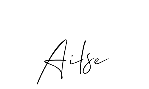 It looks lik you need a new signature style for name Ailse. Design unique handwritten (Allison_Script) signature with our free signature maker in just a few clicks. Ailse signature style 2 images and pictures png