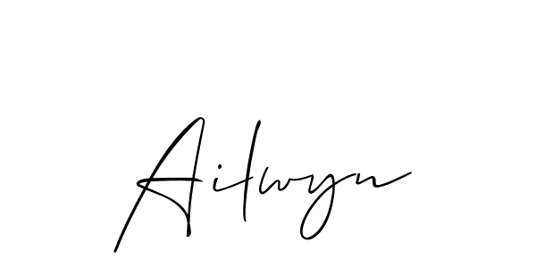 Also You can easily find your signature by using the search form. We will create Ailwyn name handwritten signature images for you free of cost using Allison_Script sign style. Ailwyn signature style 2 images and pictures png