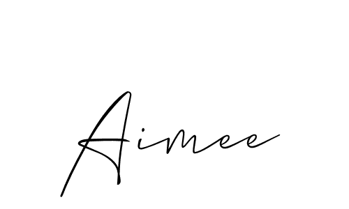 if you are searching for the best signature style for your name Aimee. so please give up your signature search. here we have designed multiple signature styles  using Allison_Script. Aimee signature style 2 images and pictures png