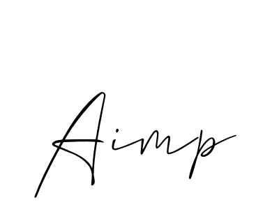 It looks lik you need a new signature style for name Aimp. Design unique handwritten (Allison_Script) signature with our free signature maker in just a few clicks. Aimp signature style 2 images and pictures png