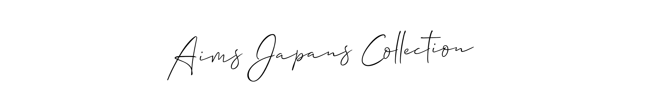 Best and Professional Signature Style for Aims Japans Collection. Allison_Script Best Signature Style Collection. Aims Japans Collection signature style 2 images and pictures png