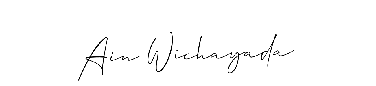 Check out images of Autograph of Ain Wichayada name. Actor Ain Wichayada Signature Style. Allison_Script is a professional sign style online. Ain Wichayada signature style 2 images and pictures png