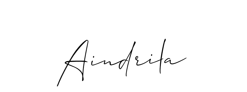 Similarly Allison_Script is the best handwritten signature design. Signature creator online .You can use it as an online autograph creator for name Aindrila. Aindrila signature style 2 images and pictures png