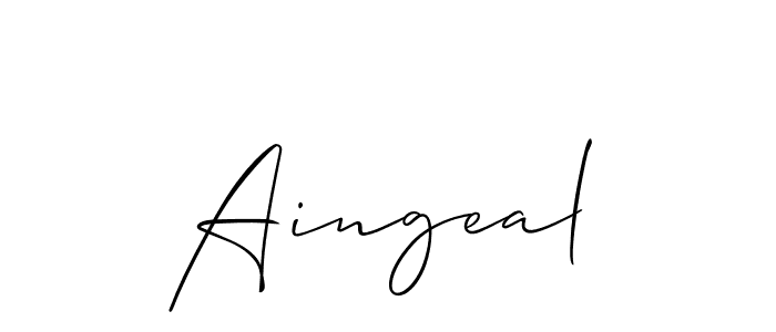 You can use this online signature creator to create a handwritten signature for the name Aingeal. This is the best online autograph maker. Aingeal signature style 2 images and pictures png