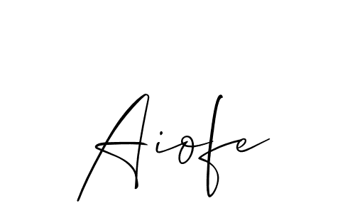 You can use this online signature creator to create a handwritten signature for the name Aiofe. This is the best online autograph maker. Aiofe signature style 2 images and pictures png
