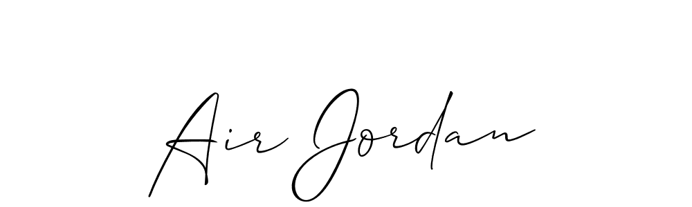 How to make Air Jordan name signature. Use Allison_Script style for creating short signs online. This is the latest handwritten sign. Air Jordan signature style 2 images and pictures png