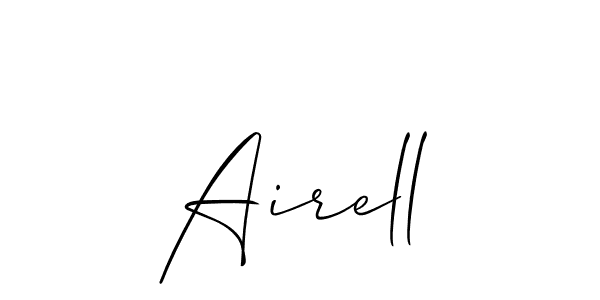 Here are the top 10 professional signature styles for the name Airell. These are the best autograph styles you can use for your name. Airell signature style 2 images and pictures png