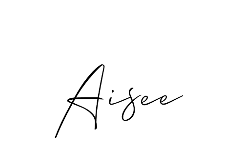 Make a beautiful signature design for name Aisee. Use this online signature maker to create a handwritten signature for free. Aisee signature style 2 images and pictures png