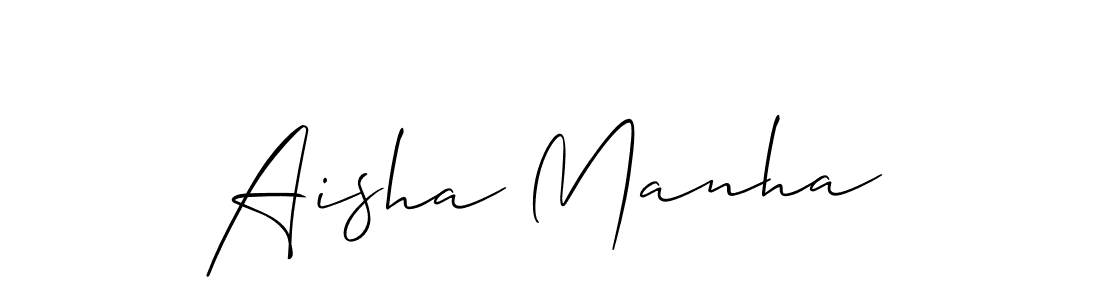 Here are the top 10 professional signature styles for the name Aisha Manha. These are the best autograph styles you can use for your name. Aisha Manha signature style 2 images and pictures png